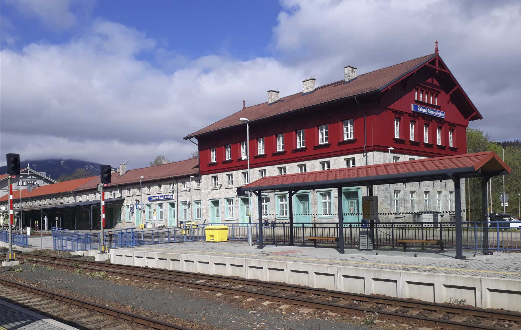 Nádraží Albětín - Localbahn museum (CZ - DE)