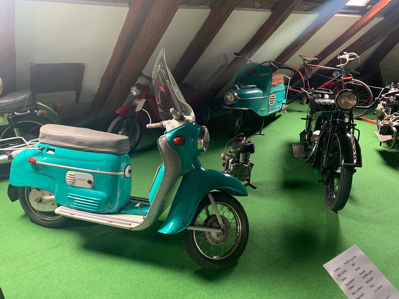 Muzeum historických motocyklů Kašperské Hory